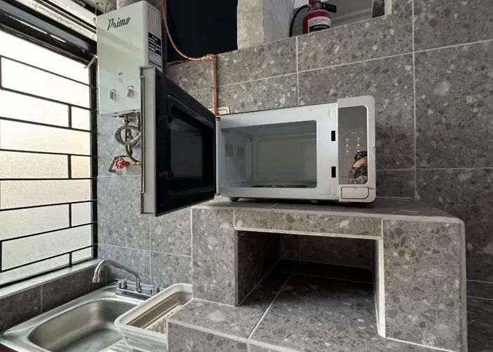 Loft Equipado Barato Con Mini Desayunador Céntrico Habitación en casa particular México DF